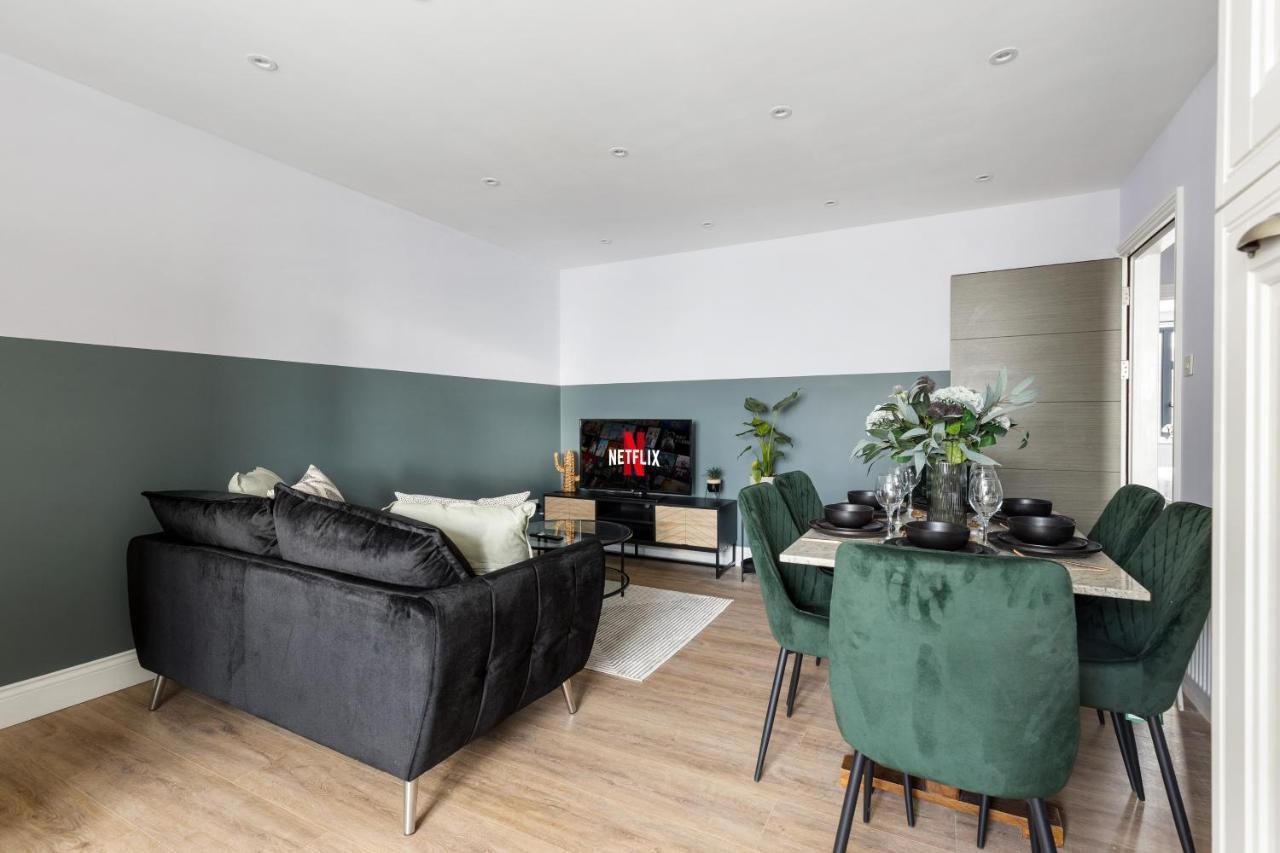 Stylish & Spacious 3 Bed Apartment With Fast Wifi, Close To Tube & Wembly London Exteriör bild